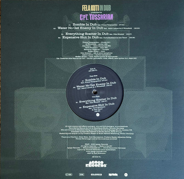 Cpt. Yossarian* : Fela Kuti In Dub (12")