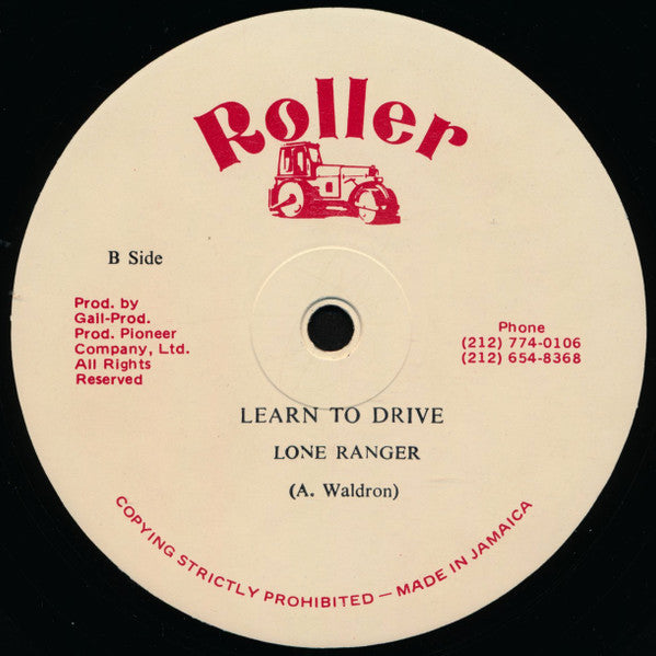 Lone Ranger : Reasons / Learn To Drive (12")