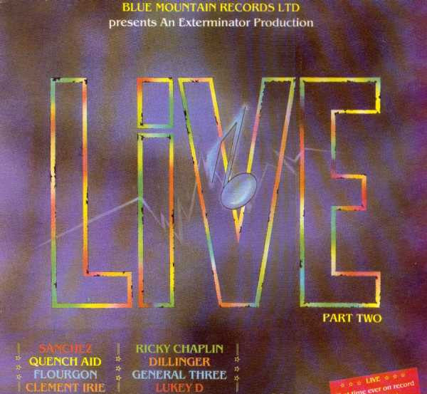 Various : Blue Mountain Records Presents An Exterminator Produciton Live Part Two (CD, P/Mixed)