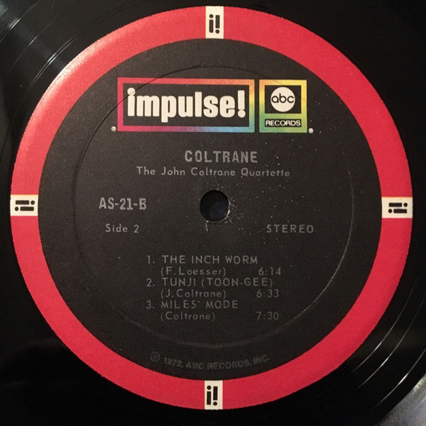 The John Coltrane Quartet : Coltrane (LP, Album, RP, Gat)