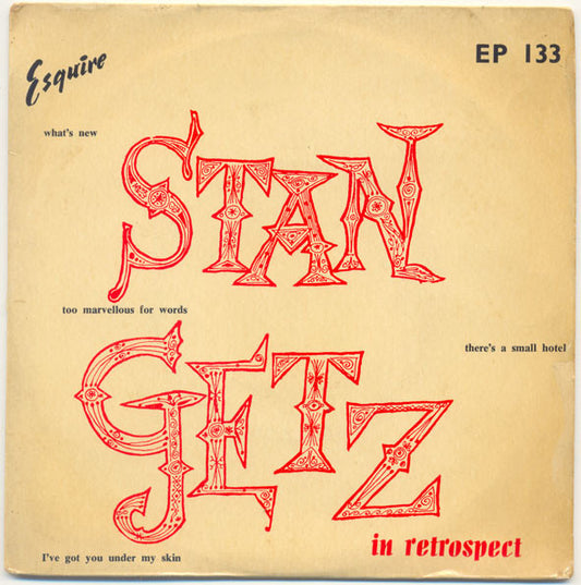 Stan Getz : In Retrospect (7", EP, Mic)