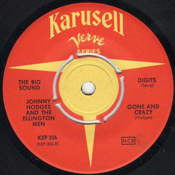 Johnny Hodges And The Ellington Men* : The Big Sound (7", EP)