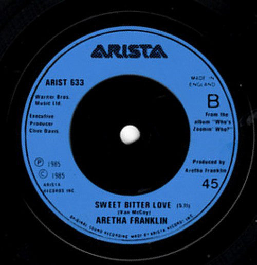 Aretha* : Who's Zoomin' Who (7", Single)