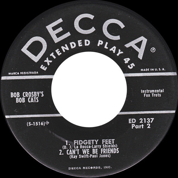 Bob Crosby And The Bob Cats : Bob Crosby's Bobcats Part 2 (7", EP)