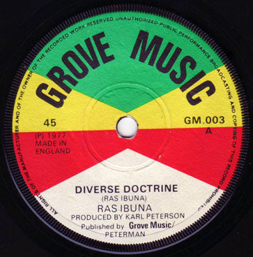 Ras Ibuna : Diverse Doctrine (7")