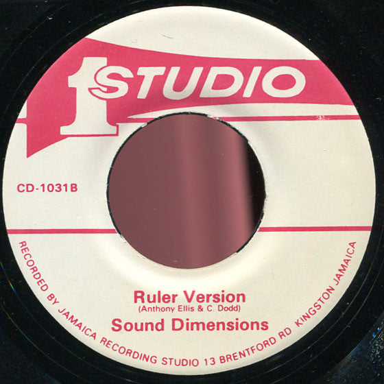 Anthony Rocky Ellis : I Am The Ruler (7")