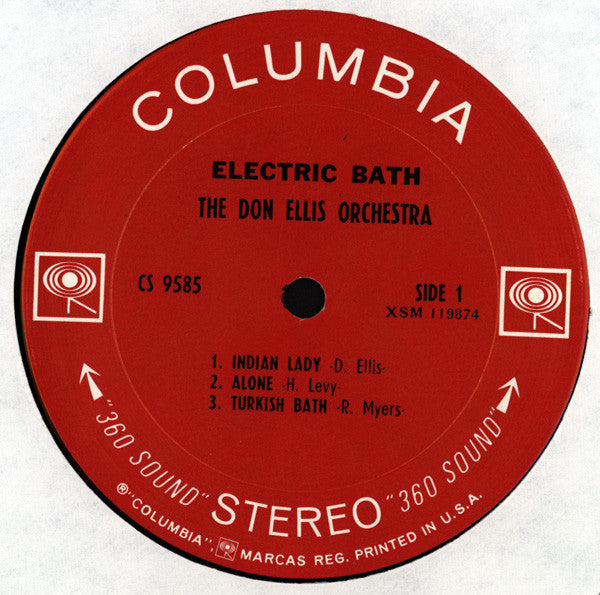 The Don Ellis Orchestra : Electric Bath (LP, Album, Pit)
