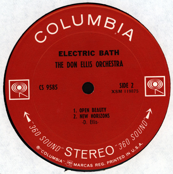 The Don Ellis Orchestra : Electric Bath (LP, Album, Pit)