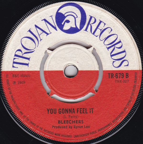 The Bleechers : Ease Up / You Gonna Feel It (7", Single)