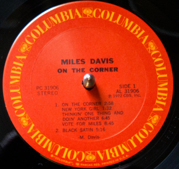 Miles Davis : On The Corner (LP, Album, Gat)