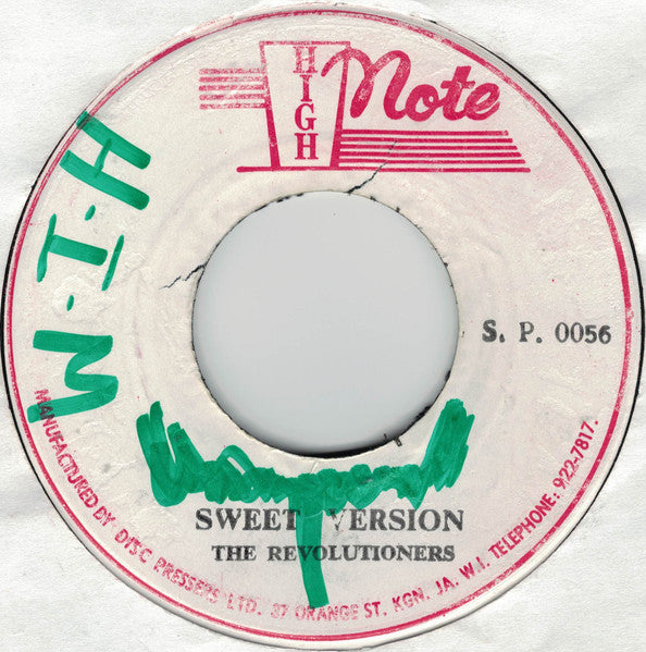The Revolutionaries : Sweetie Come From America (7")