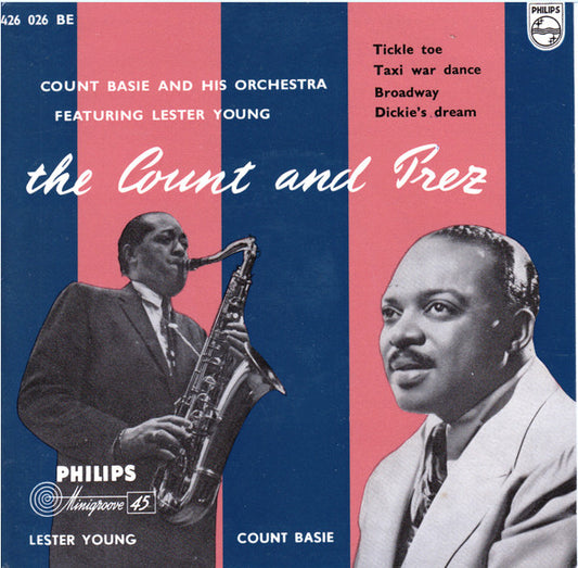 Count Basie Orchestra Featuring Lester Young : The Count And Prez (7", EP)