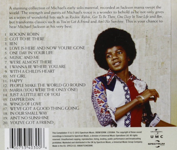 Michael Jackson : The Motown Collection (CD, Comp)
