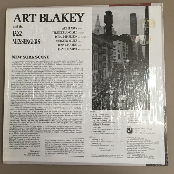 Art Blakey And The Jazz Messengers* : New York Scene (LP, Album)