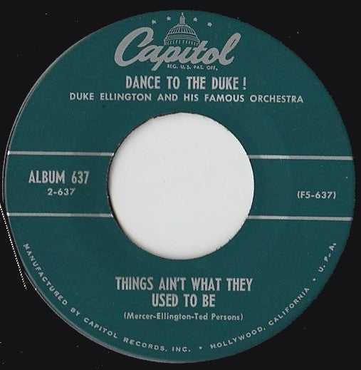 Duke Ellington And His Famous Orchestra* : Dance To The Duke! Part 2 (7")