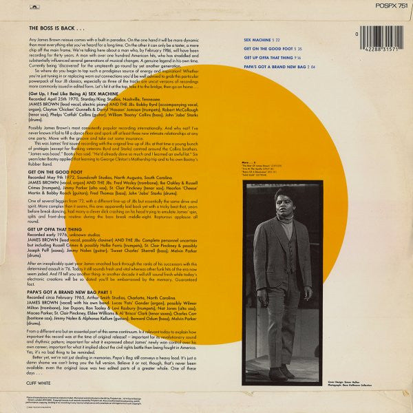 James Brown : Sex Machine (12", EP, Comp)