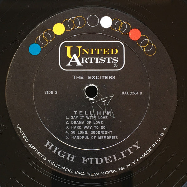 The Exciters : Tell Him (LP, Album, Mono)