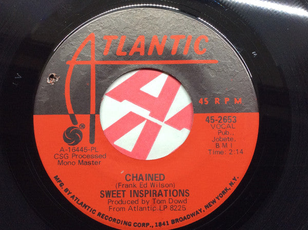 The Sweet Inspirations : Don't Go / Chained (7", PL )