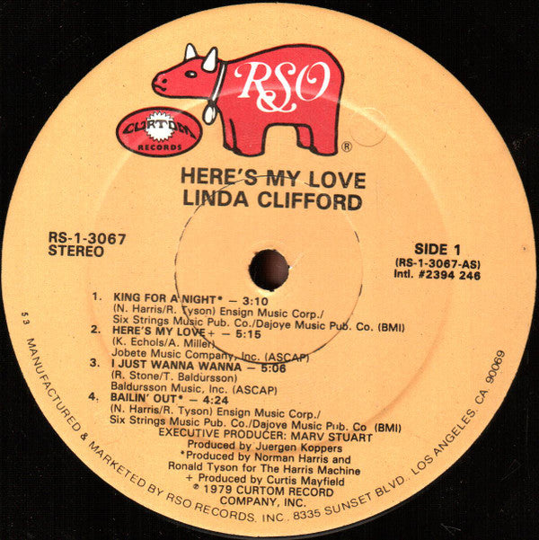 Linda Clifford : Here's My Love (LP, Album, 53)