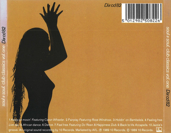 Soul II Soul : Club Classics Vol. One (CD, Album)