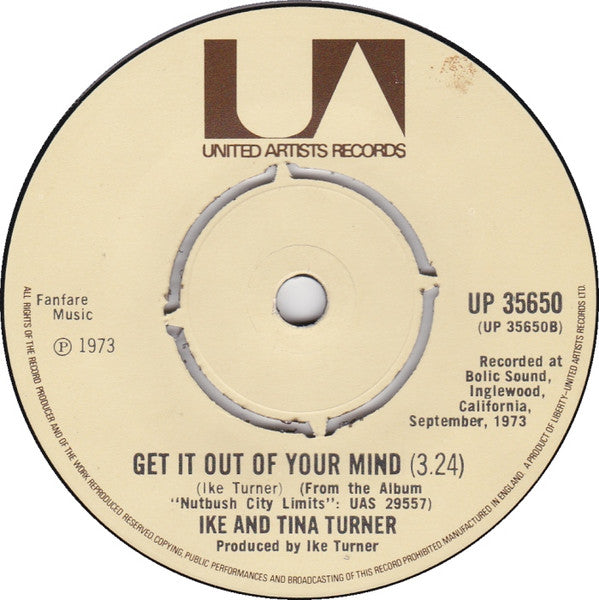 Ike & Tina Turner : Sweet Rhode Island Red (7", Single)