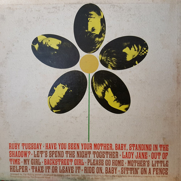 The Rolling Stones : Flowers (LP, Comp, Mono)