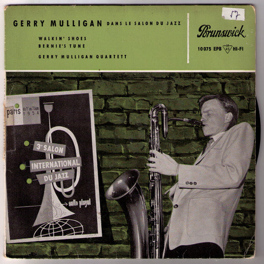 Gerry Mulligan : Dans Le Salon Du Jazz (7", EP, Mono)