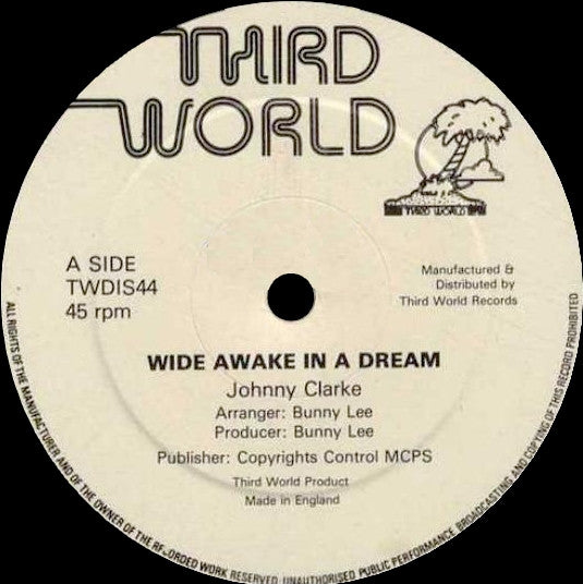 Johnny Clarke / Ossie Scott : Wide Awake In A Dream / Scrap Iron Rock (12")