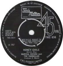 Martha Reeves & The Vandellas : Honey Chile (7", Single, Pus)