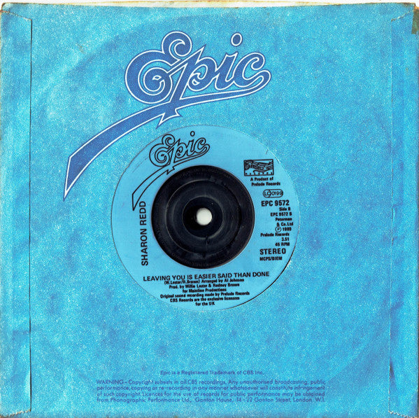 Sharon Redd : Can You Handle It (7", Single, Inj)