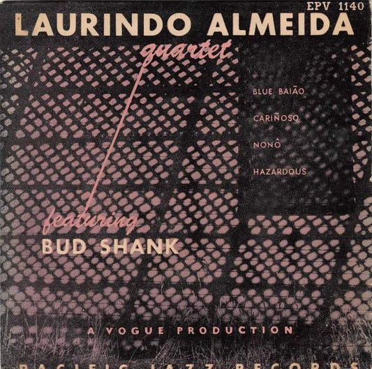 Laurindo Almeida Quartet Featuring Bud Shank : Laurindo Almeida Quartet Featuring Bud Shank (7", EP, Tri)