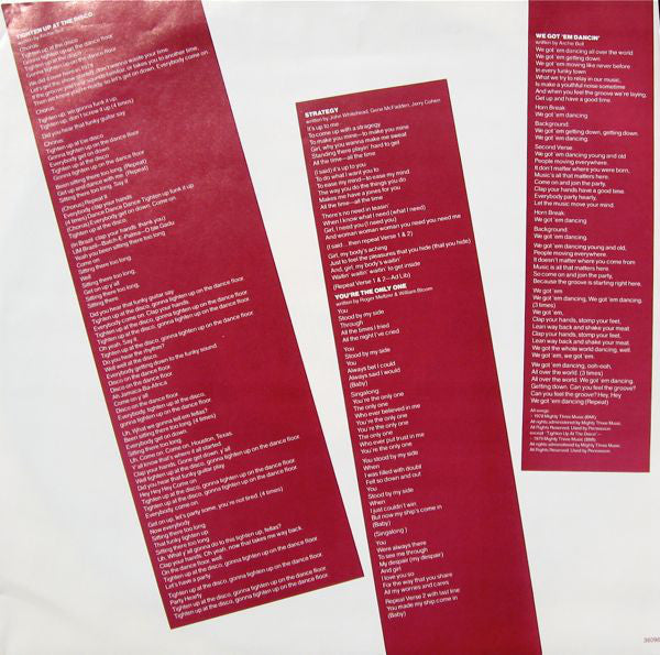 Archie Bell & The Drells : Strategy (LP, Album, Promo)