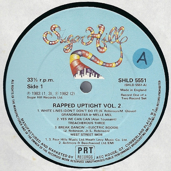 Various : Rapped Uptight Vol.2 (2xLP, Comp)