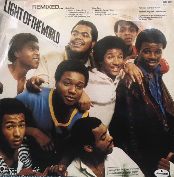 Light Of The World : Remixed (LP, Album)