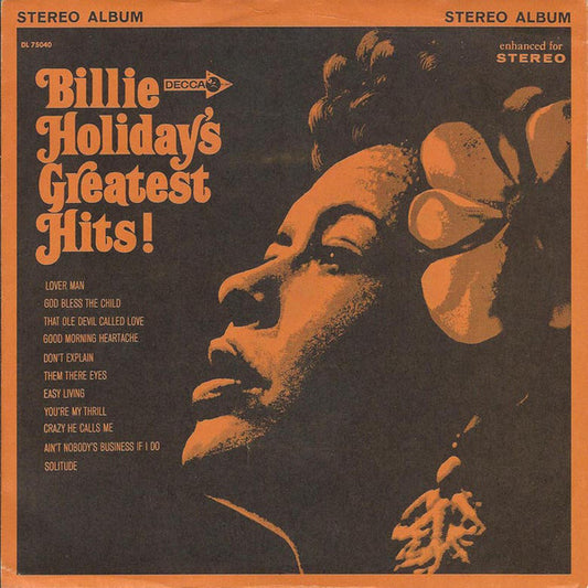 Billie Holiday : Billie Holiday's Greatest Hits! (7", Jukebox)