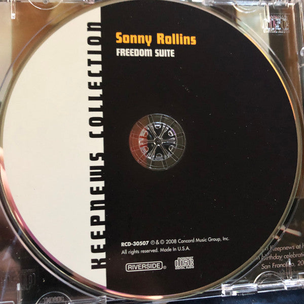 Sonny Rollins : Freedom Suite (CD, Album, RE, RM)
