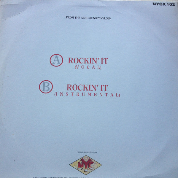The Fearless Four : Rockin' It (12")