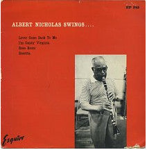 Albert Nicholas Quartet : Albert Nicholas Swings.... (7", EP)