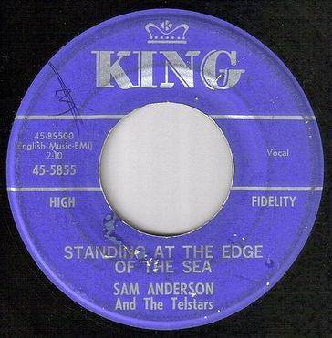 Sam Anderson And The Telstars : Standing At The Edge Of The Sea / Back On The Block (7", Single)