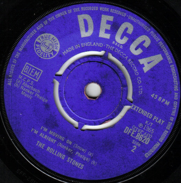 The Rolling Stones : Got Live If You Want It! (7", EP, Mono)