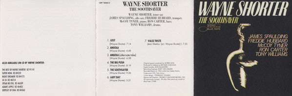Wayne Shorter : The Soothsayer (CD, Album, RE)