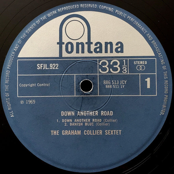 Graham Collier Sextet : Down Another Road (LP, Album)