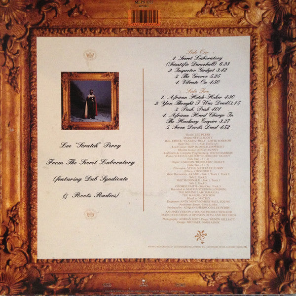 Lee "Scratch" Perry* : From The Secret Laboratory (LP, Album)