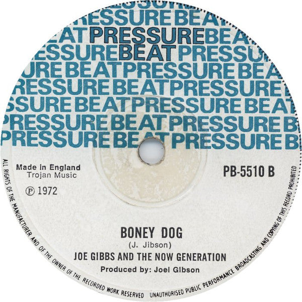 Bunny Flip, Joe Gibbs And The Now Generation : Shanky Dog / Boney Dog (7")