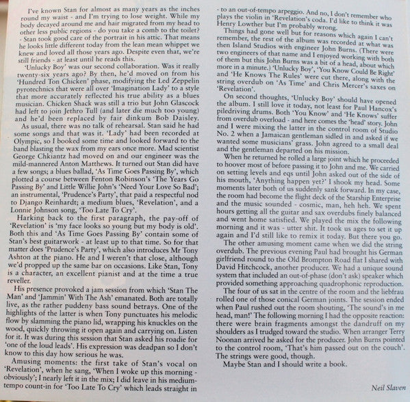 Chicken Shack Featuring Stan Webb (2) : Unlucky Boy (CD, Album, RE)