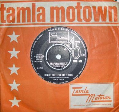 Four Tops : Reach Out I'll Be There (7", Single, 4-P)