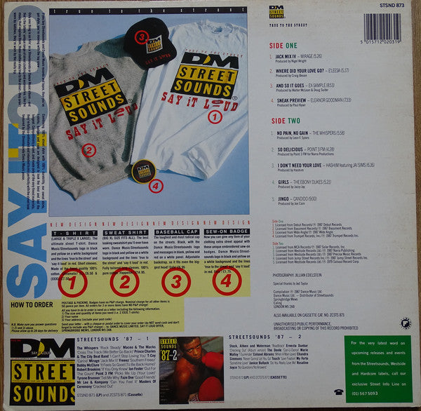 Various : Street Sounds ‘87-3 (LP, Comp)