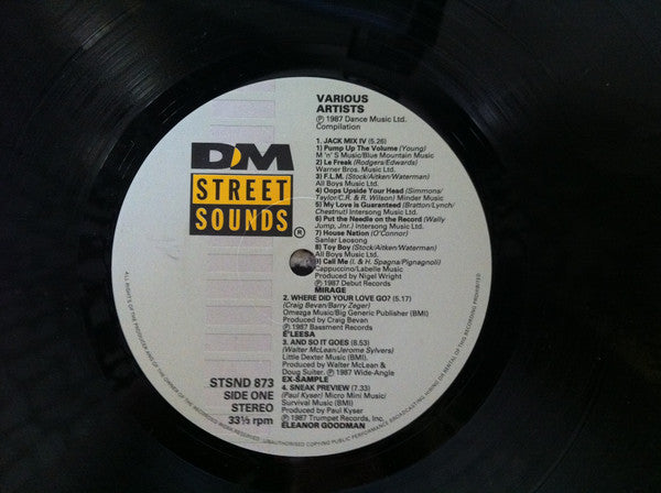 Various : Street Sounds ‘87-3 (LP, Comp)