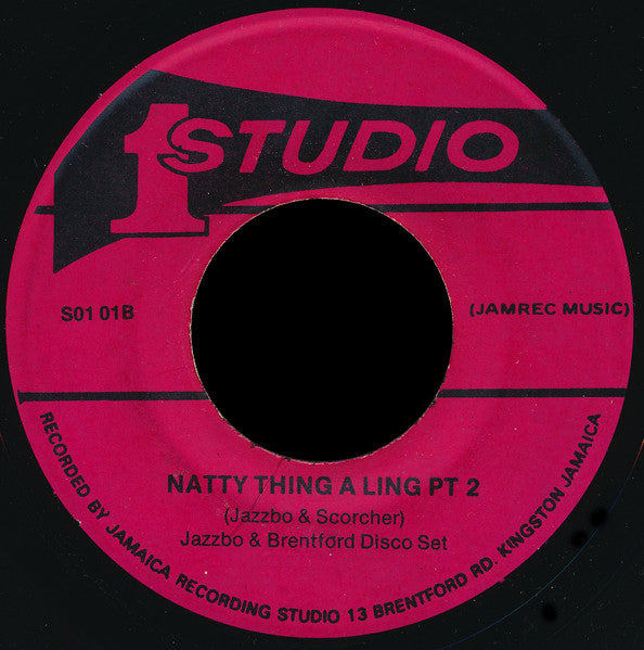 Prince Jazzbo : Natty Thing A Ling (7")