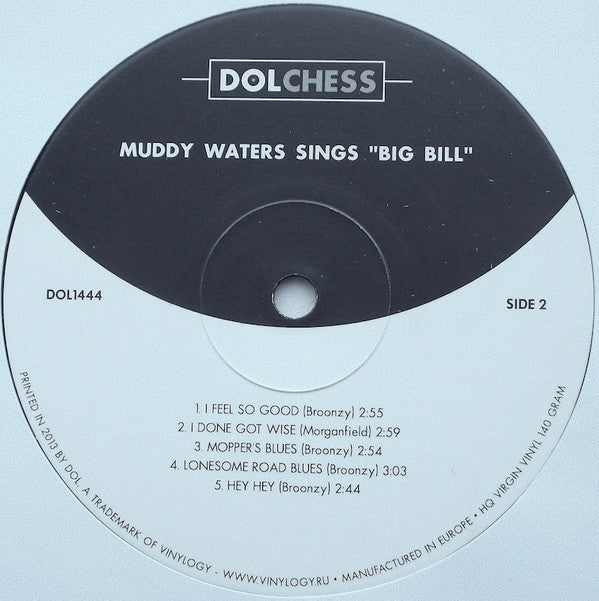 Muddy Waters : Muddy Waters Sings "Big Bill" (LP, Album, Mono, RE, 140)